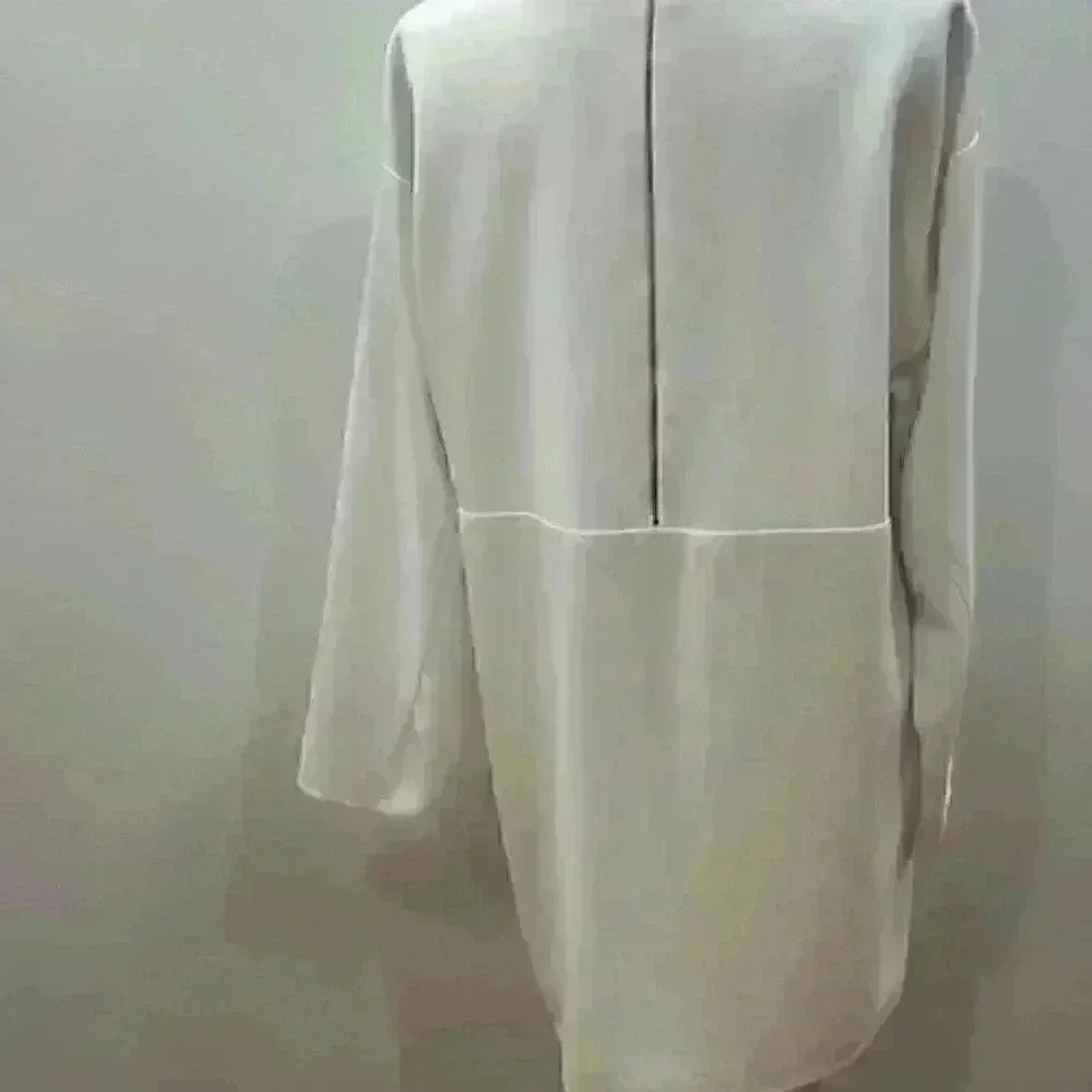 TIBI White Sheath Dress Size Medium - Picture 9 of 9